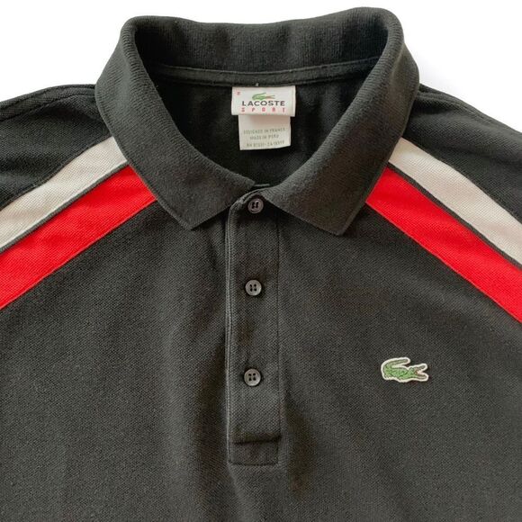 Lacoste Vintage Stripe Polo Shirt - Picture 3 of 6